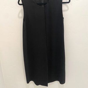 Vince Shift Dress, Black, Size 8